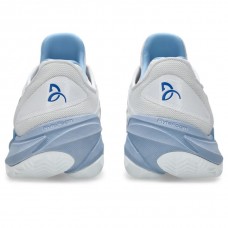 TÊNIS ASICS COURT FF 3 NOVAK CLAY - WHITE/TUNA BLUE